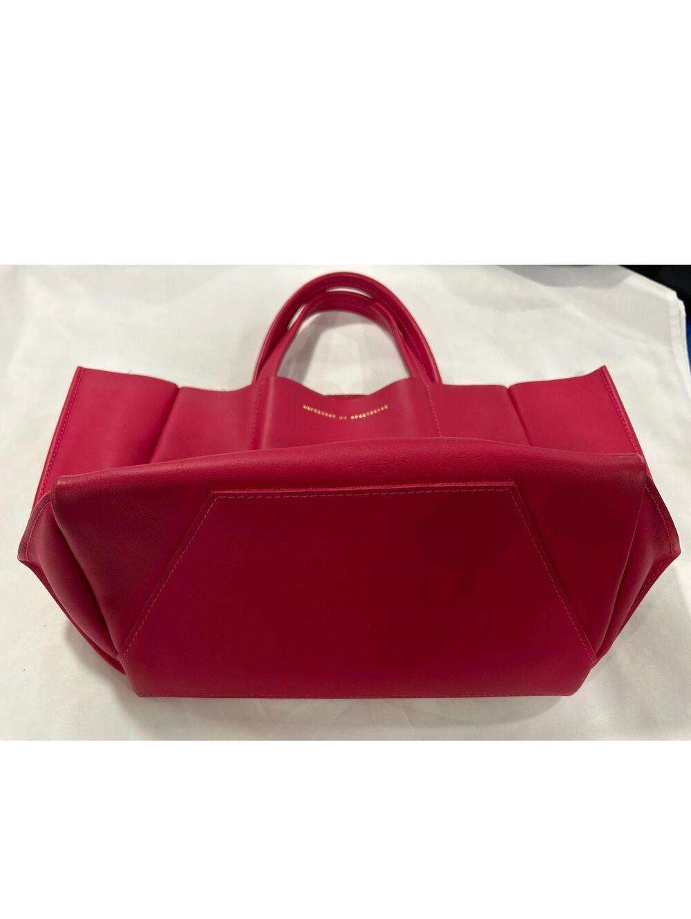 Ampersand As Apostrophe Leather Tote
